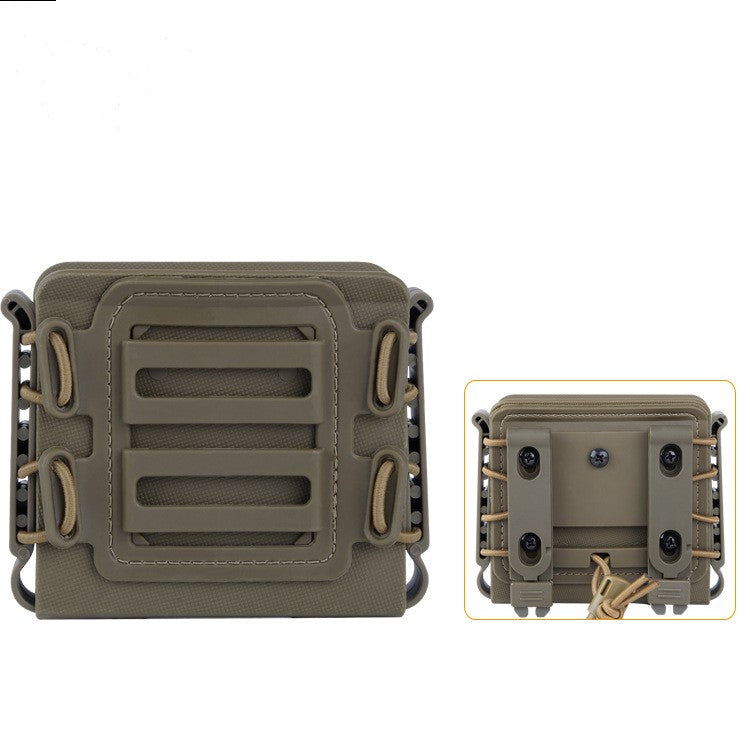 MOLLE & Belt Sniper Mag Pouch - Black & TAN