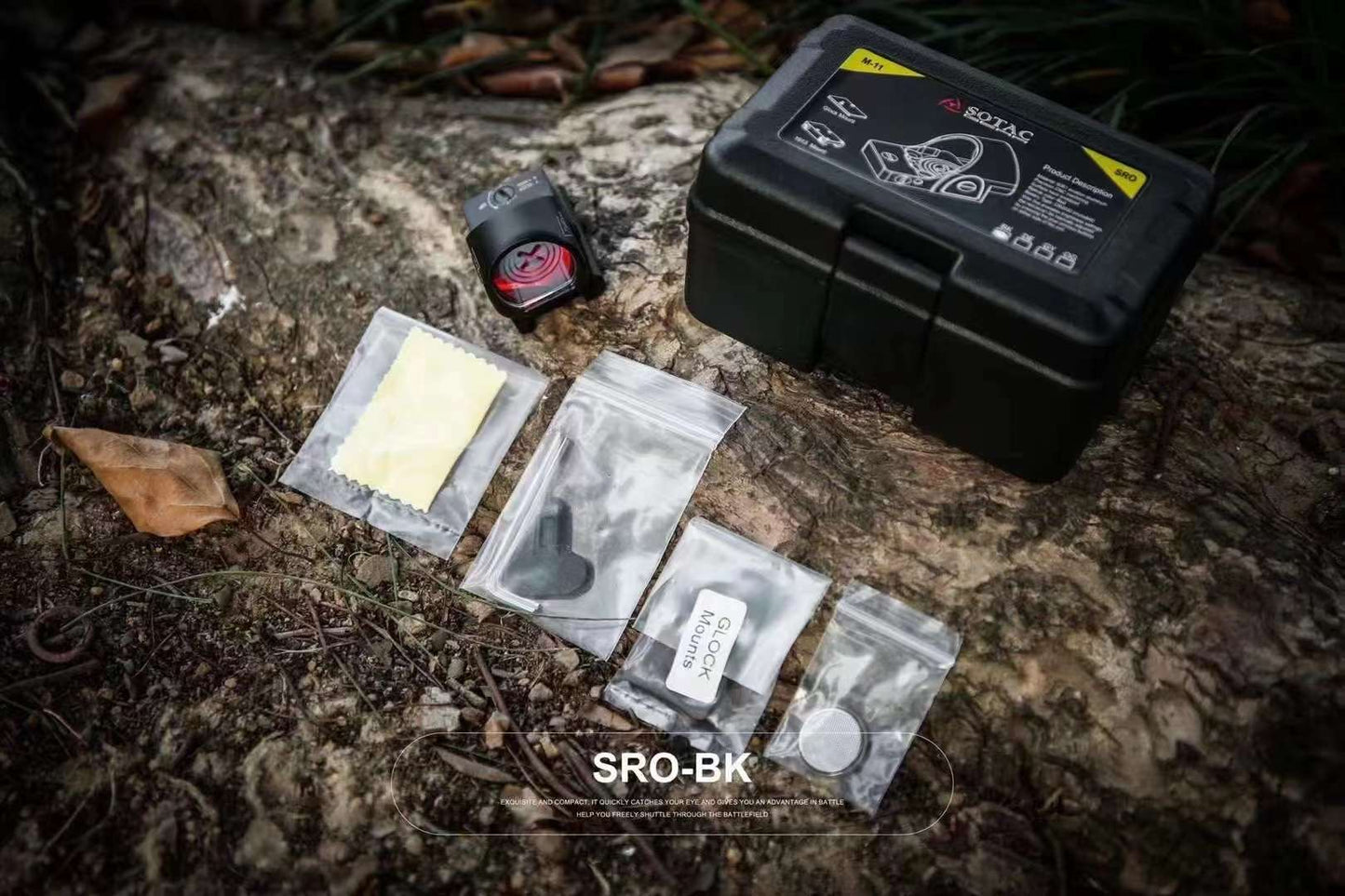 Sight - Trijicon Sotac SRO w/ Glock Mount