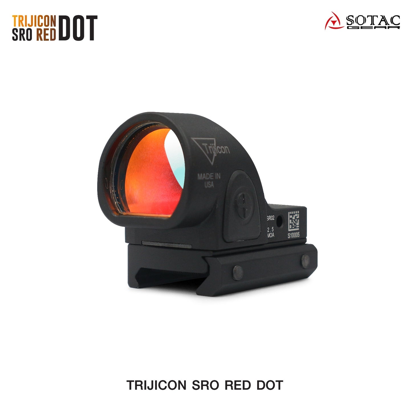 Sight - Trijicon Sotac SRO w/ Glock Mount