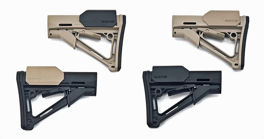 Stock - GBRS x Spectre CR-1 Valkyrie Cheek Riser - Black & TAN