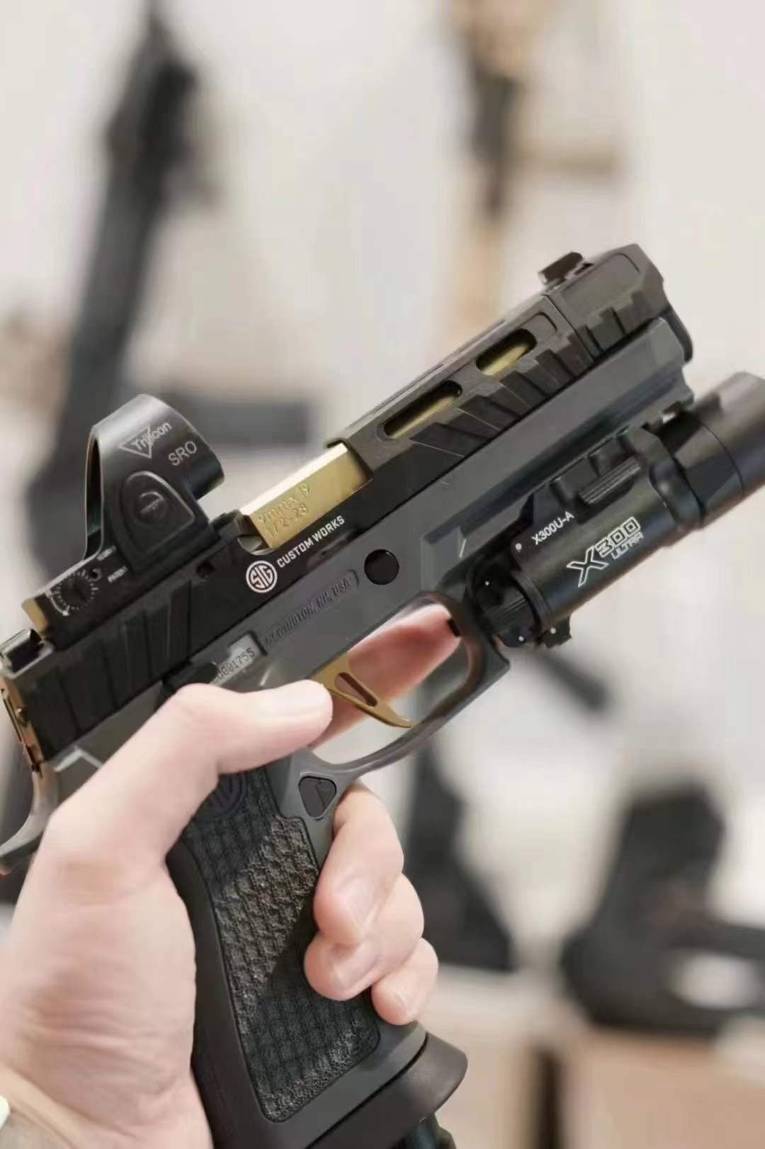 Sight - Trijicon Sotac SRO w/ Glock Mount
