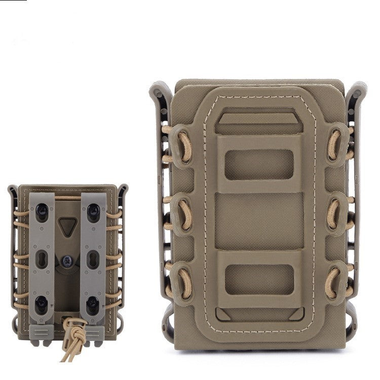 MOLLE & Belt AR & AK Mag Pouch - Black & TAN