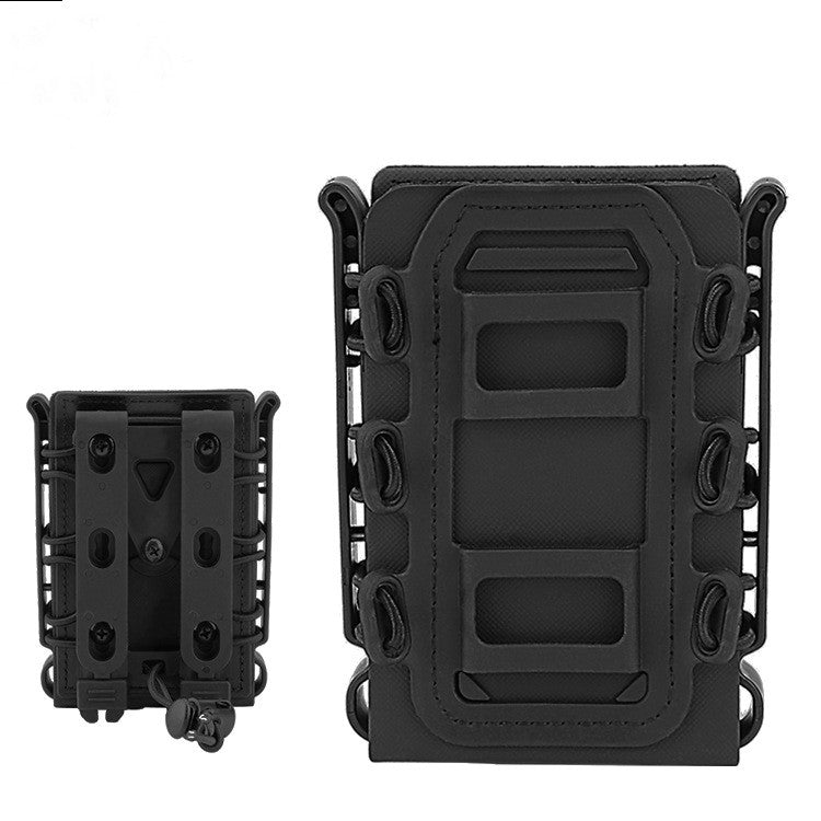 MOLLE & Belt AR & AK Mag Pouch - Black & TAN