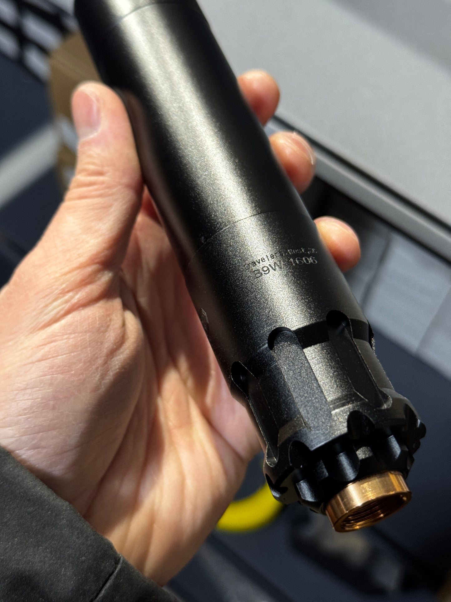 14mm - Rugged Obsidian 9 Suppressor - For Airsoft Only