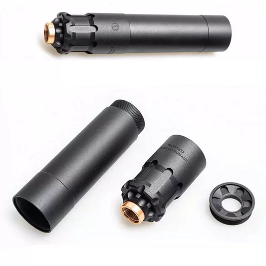 14mm - Rugged Obsidian 9 Suppressor - For Airsoft Only