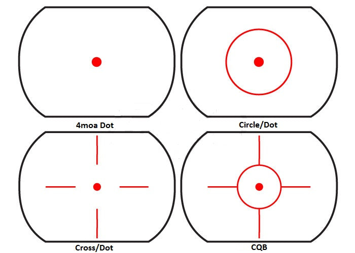 Sight - Holy Warrior 4 Reticle Red Dot