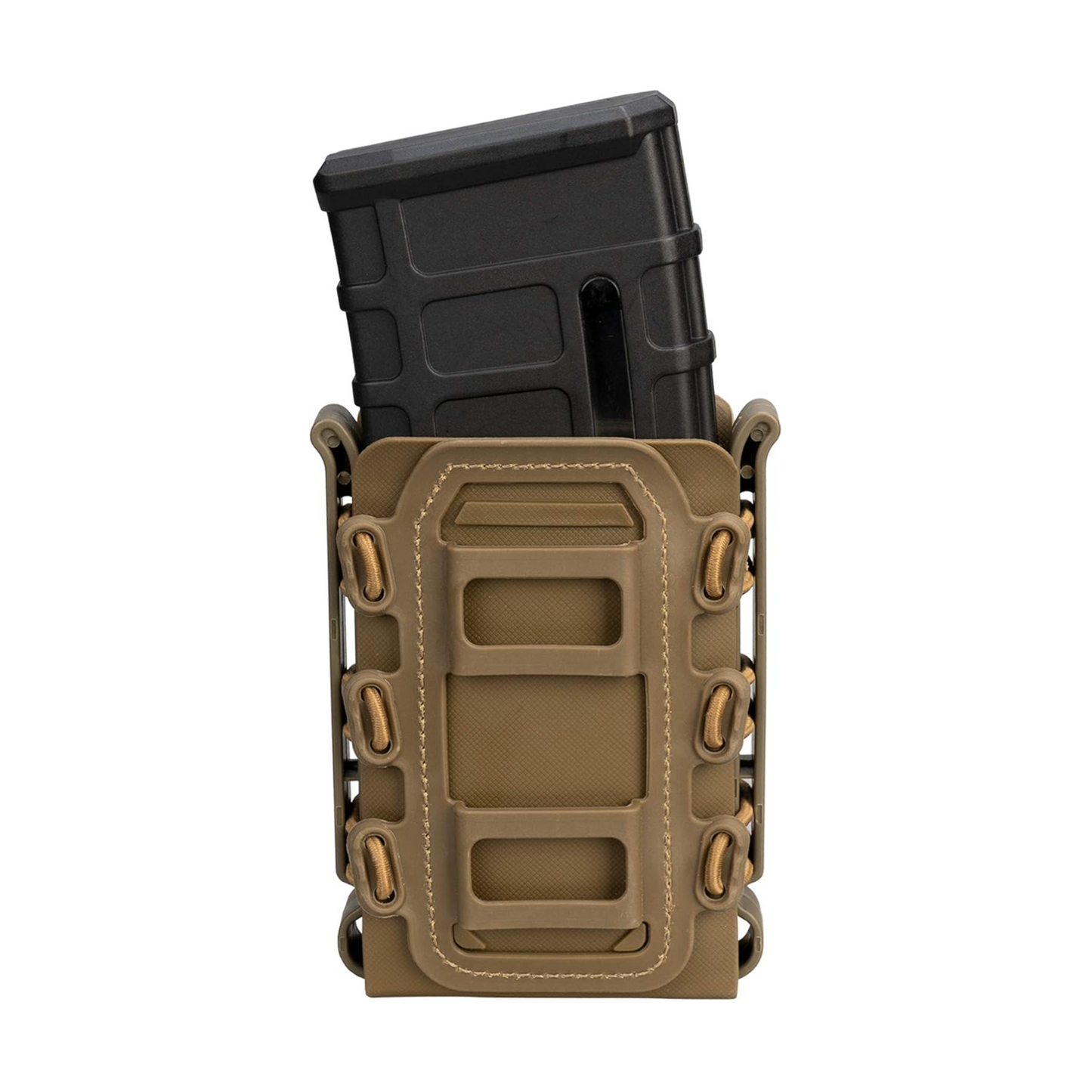 MOLLE & Belt AR & AK Mag Pouch - Black & TAN