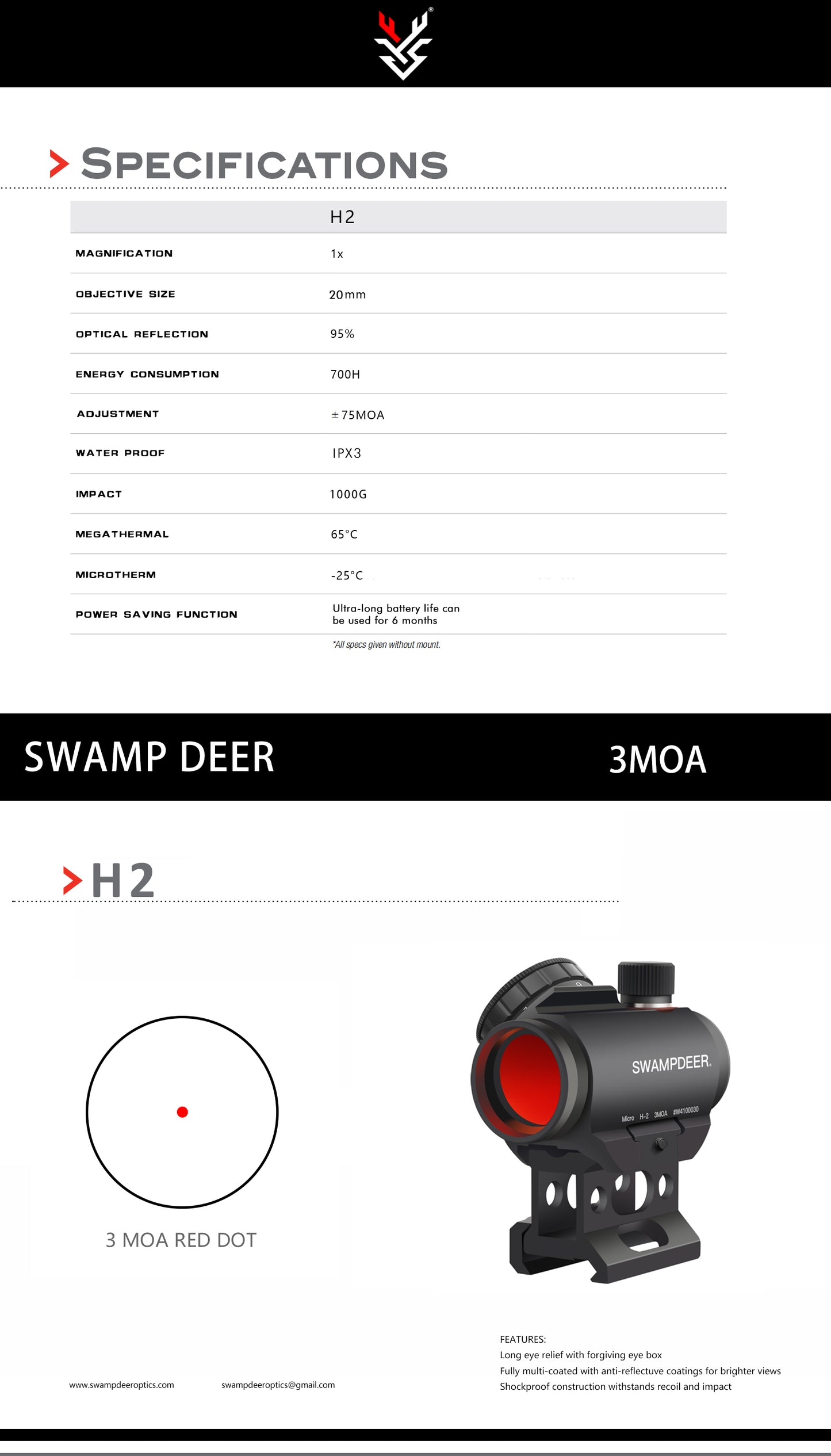 Sight - H2  [Firearm Tested]