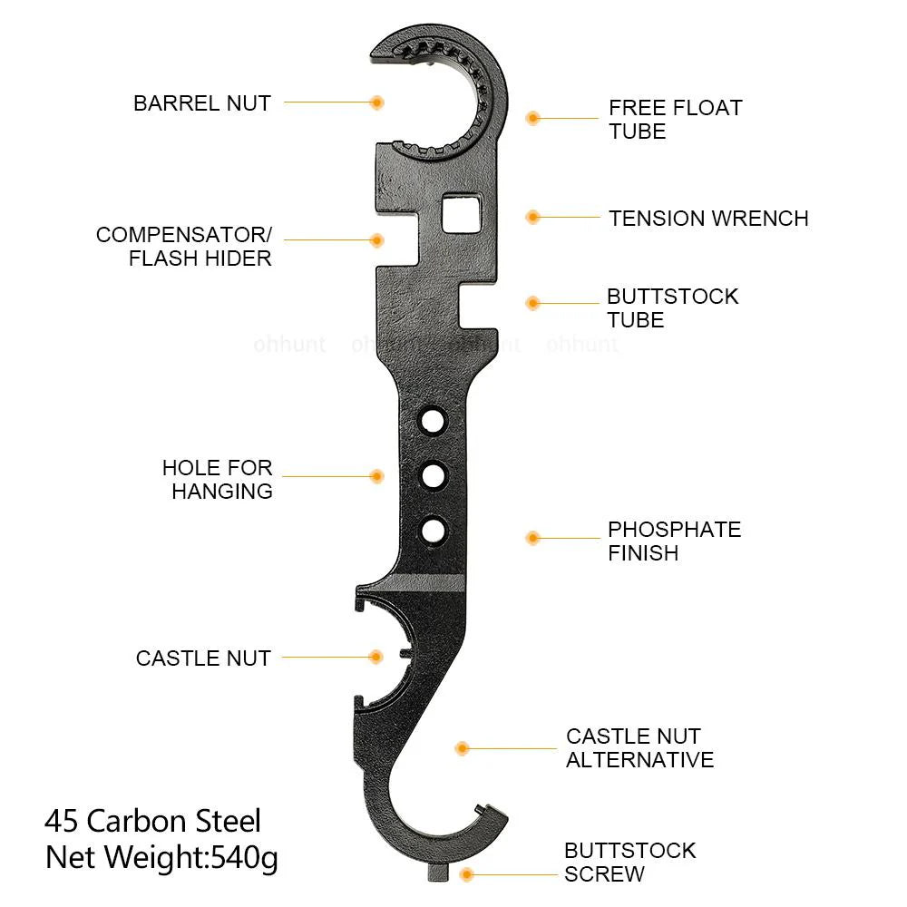 Accs - AR-15/M4 8-in-1 Multi-tool Armorer Wrench