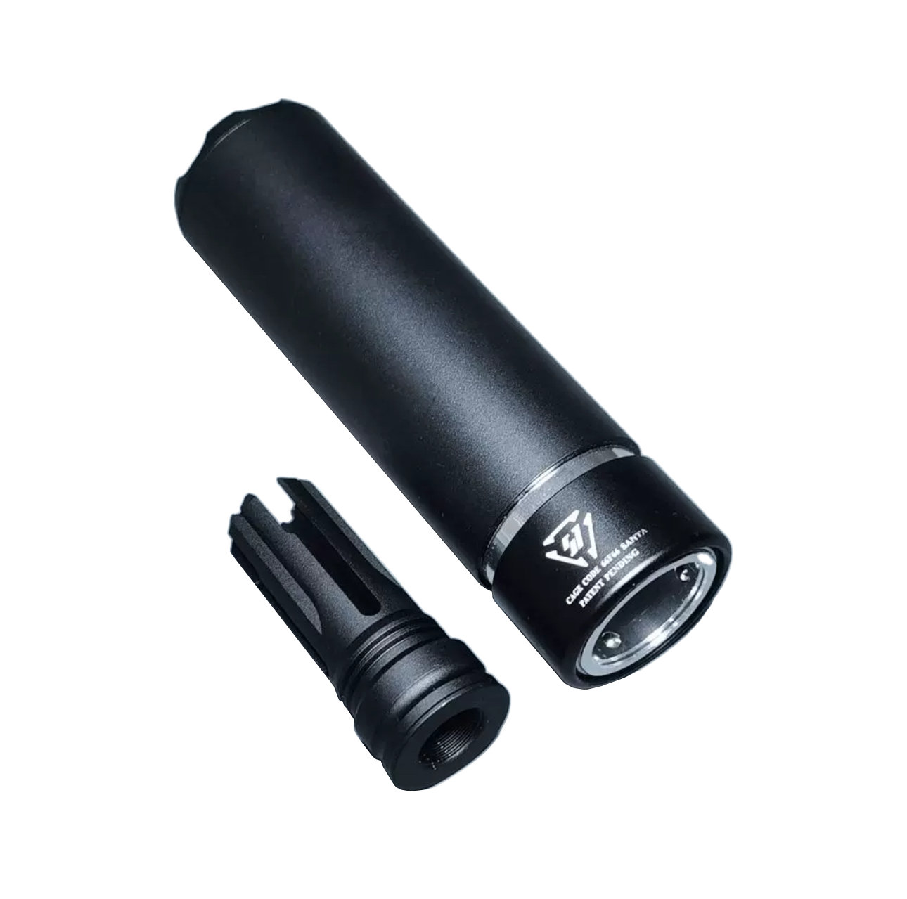 14mm - QD SI 3.5 & 5 Inch Suppressor - For Airsoft Only