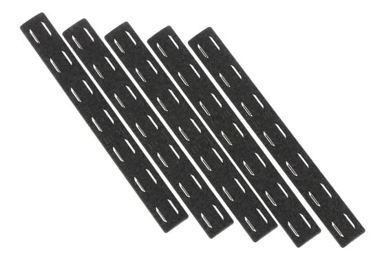 Rail - BCM Gunfighter M-LOK Rail Covers (5 pack) - Black & TAN
