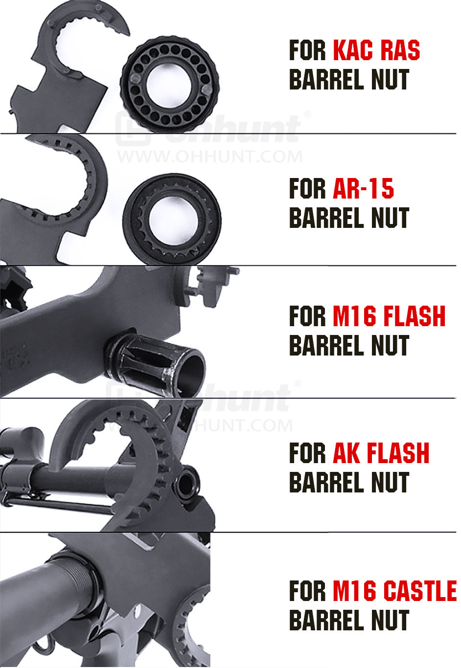 Accs - AR-15/M4 8-in-1 Multi-tool Armorer Wrench