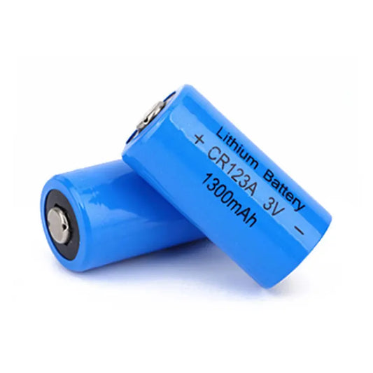 2x Rechargeable CR123A 16340 1300mAh 3.7V Lithium Battery