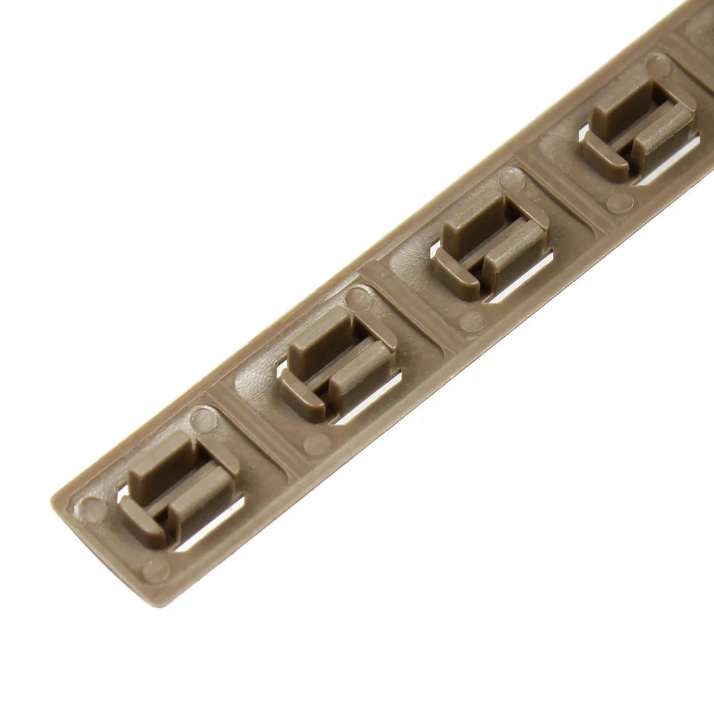 Rail - BCM Gunfighter M-LOK Rail Covers (5 pack) - Black & TAN