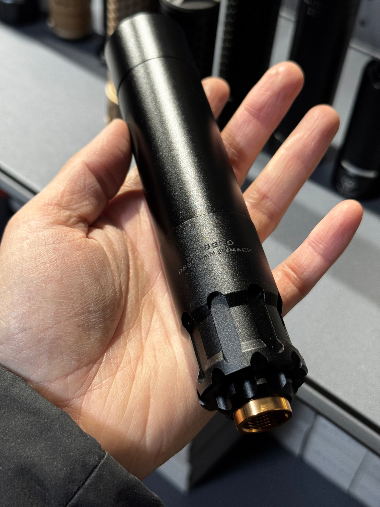 14mm - Rugged Obsidian 9 Suppressor - For Airsoft Only