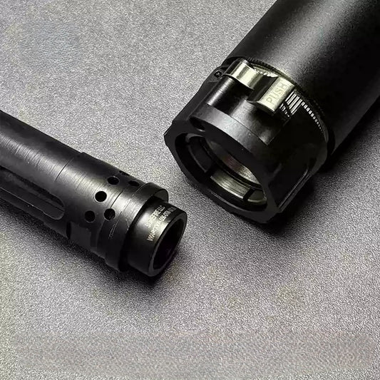 14mm - QD SUREFIRE WANDEN/SOCOM Suppressor - For Airsoft Only