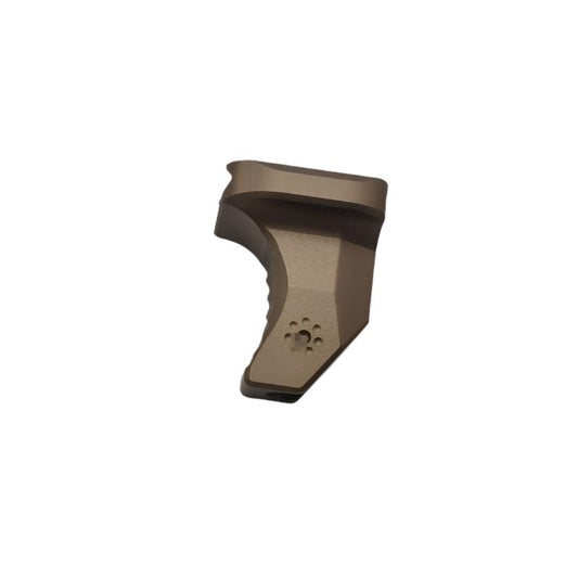 Grip - Asaka Aluminum Handstop Picatinny - Black & TAN