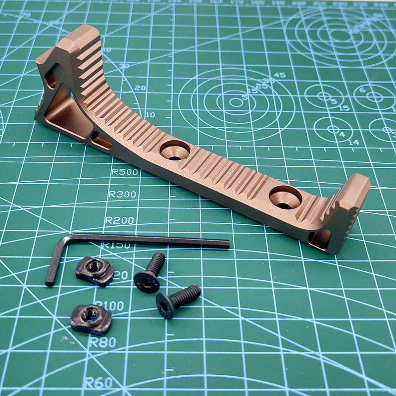 Grip - CNC Aluminum Handstop M-LOK - Black & TAN