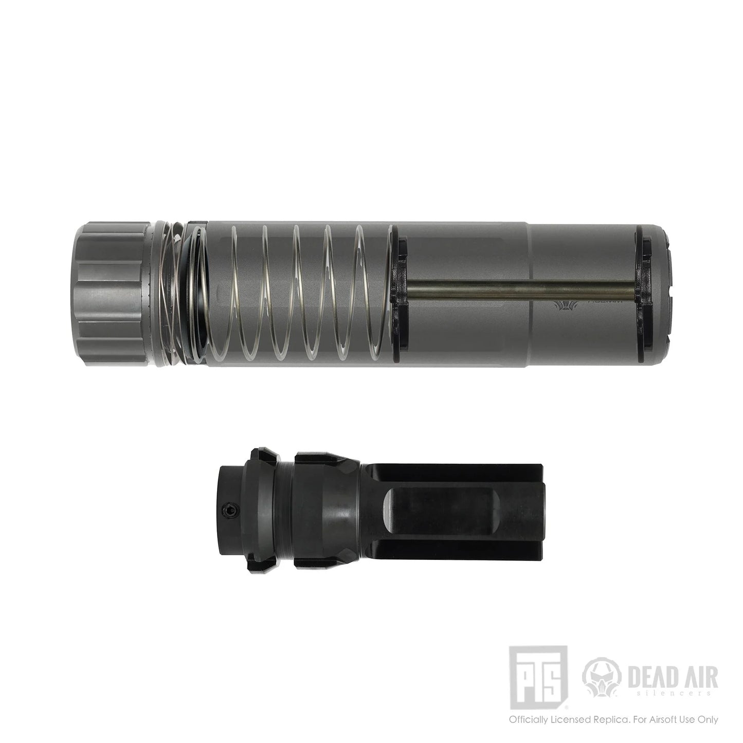 14mm - Full Steel Sandman S Suppressor - For Airsoft Only