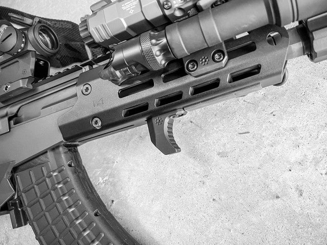 Grip - Asaka Aluminum Handstop M-LOK - Black