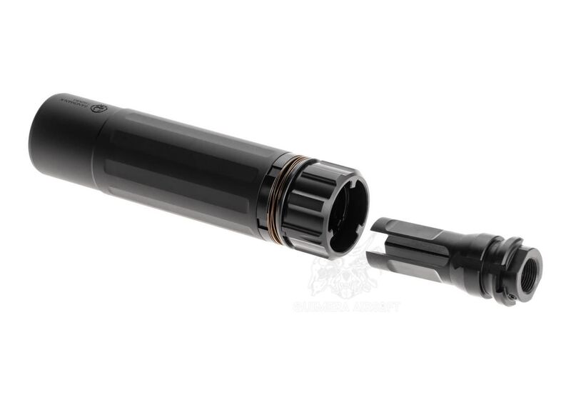 14mm - Full Steel Sandman S Suppressor - For Airsoft Only