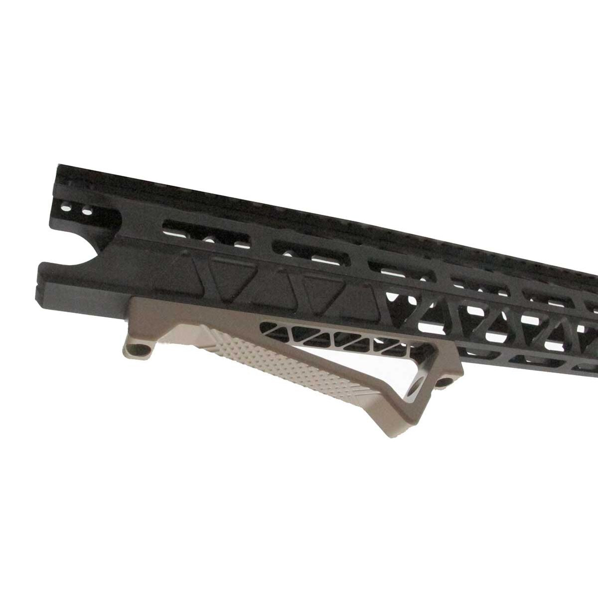 Grip - CNC Aluminum Handstop M-LOK - Black & TAN