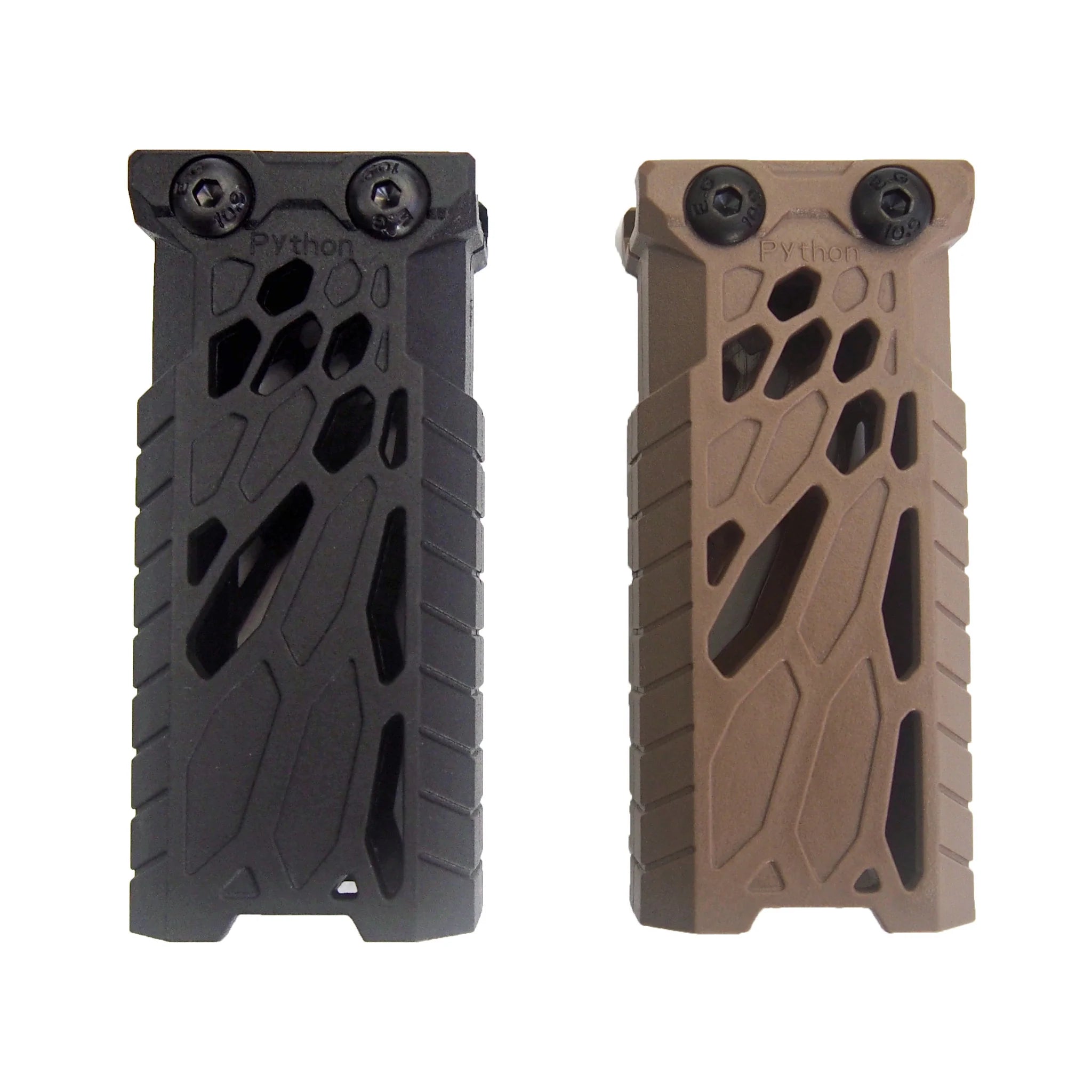Grip - Python Vertical Picatinny - Black & TAN – T-Tactical