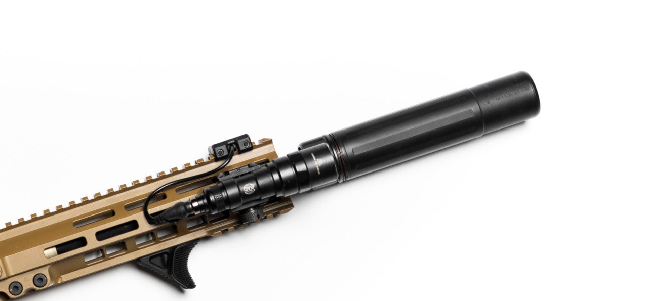 14mm - Full Steel Sandman S Suppressor - For Airsoft Only
